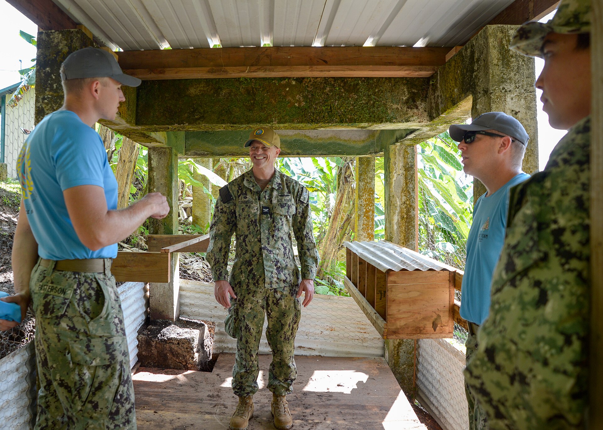 Chicken coop inspection illustrating troubleshooting for a door that will not open